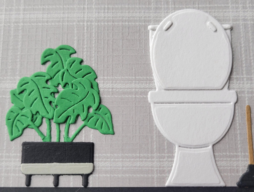Funny Bathroom Birthday Card