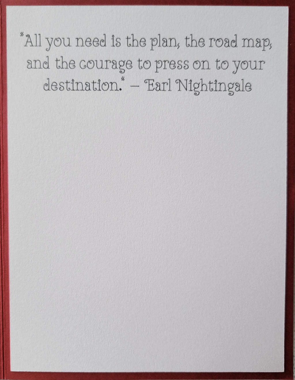 Beach Theme Encouragement Card