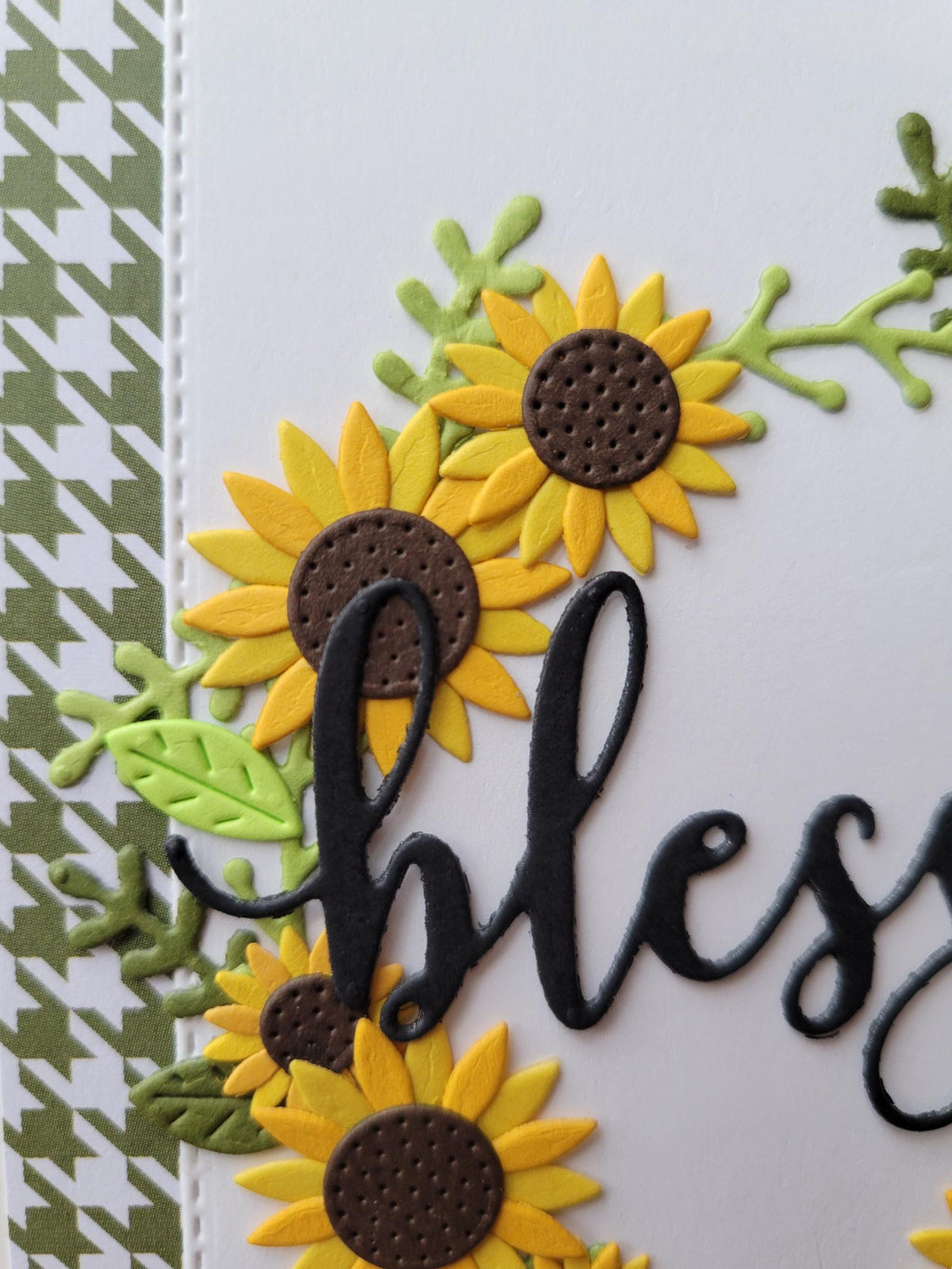 Sunflower Wreath Friendship Card
