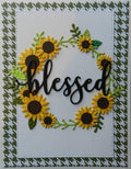 Sunflower Wreath Friendship Card