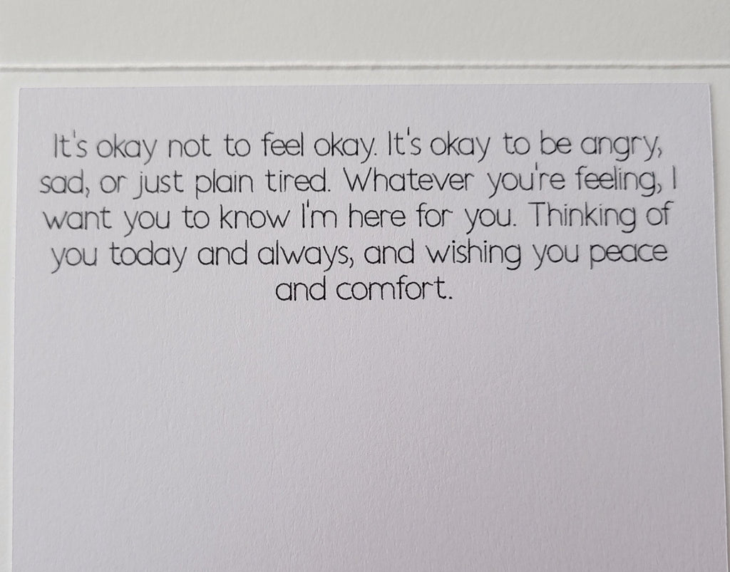 Encouragement Card | Mental Health Support