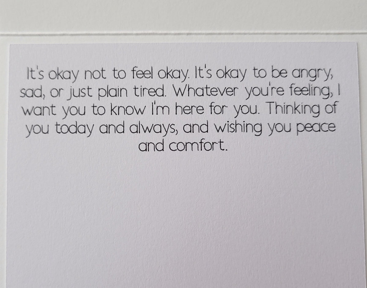 Encouragement Card | Mental Health Support