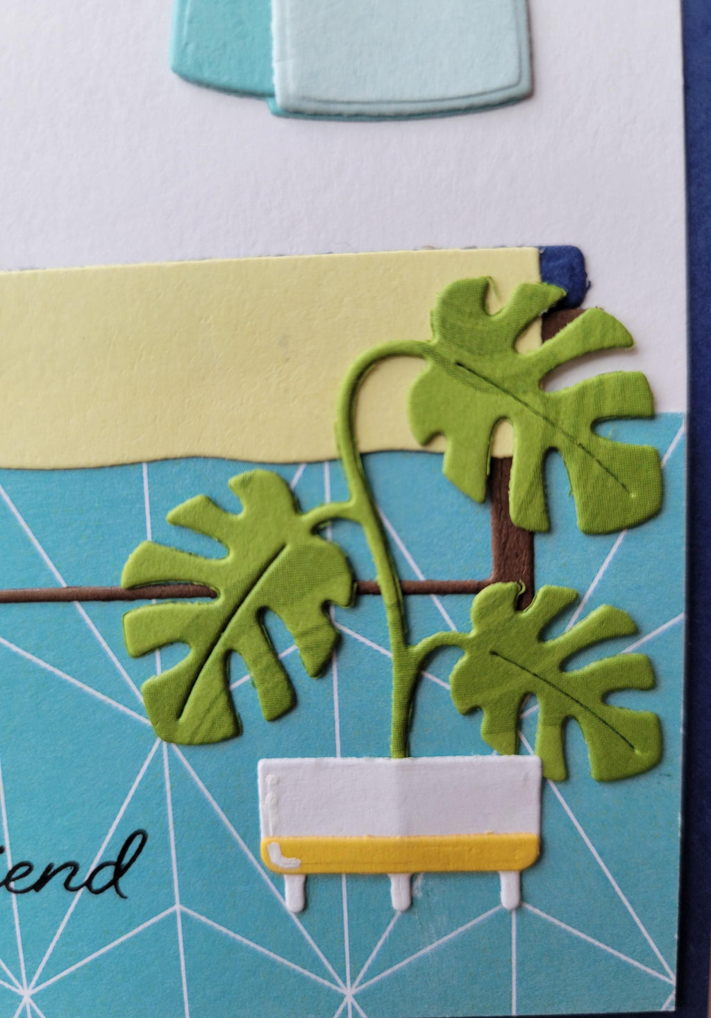 Spa-themed Friendship Card