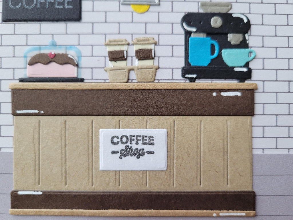 Friendship Coffee Shop Card