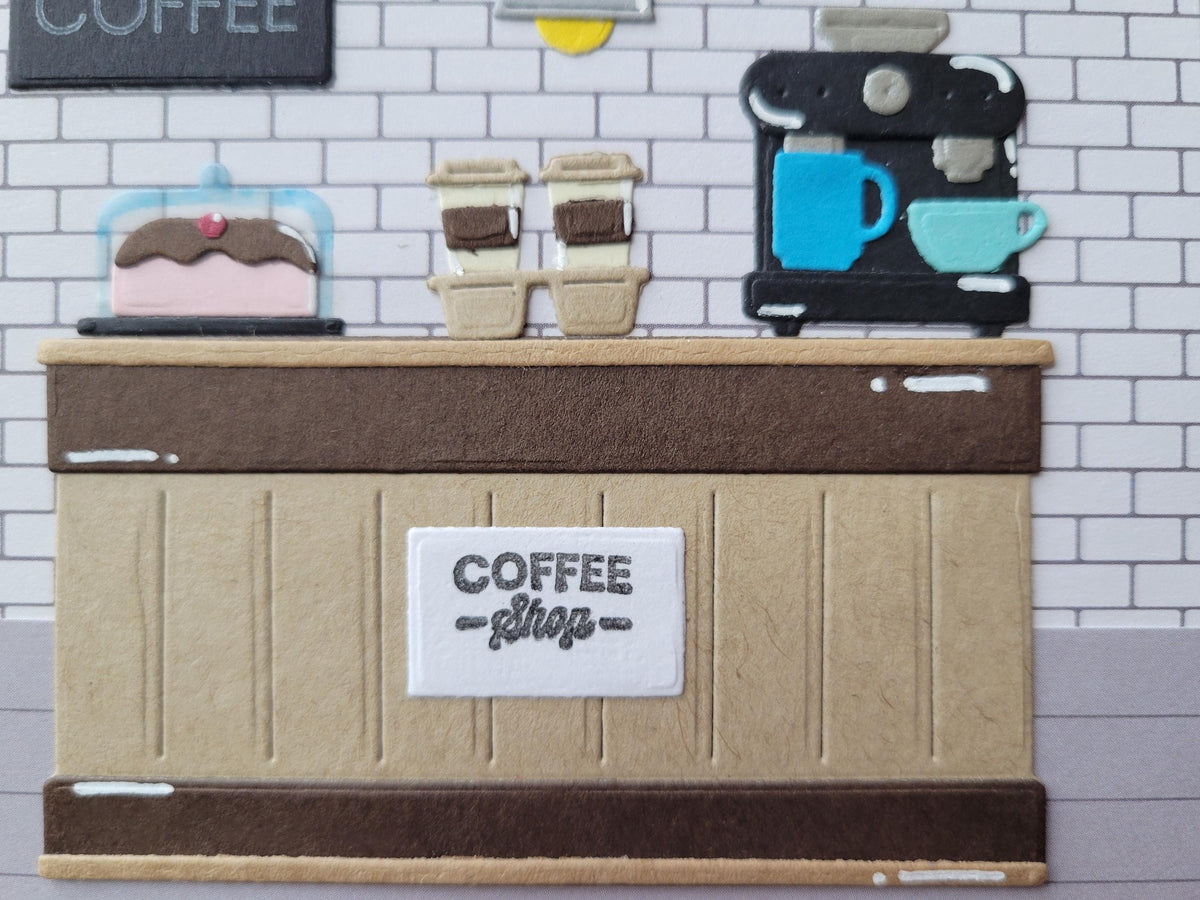 Friendship Coffee Shop Card