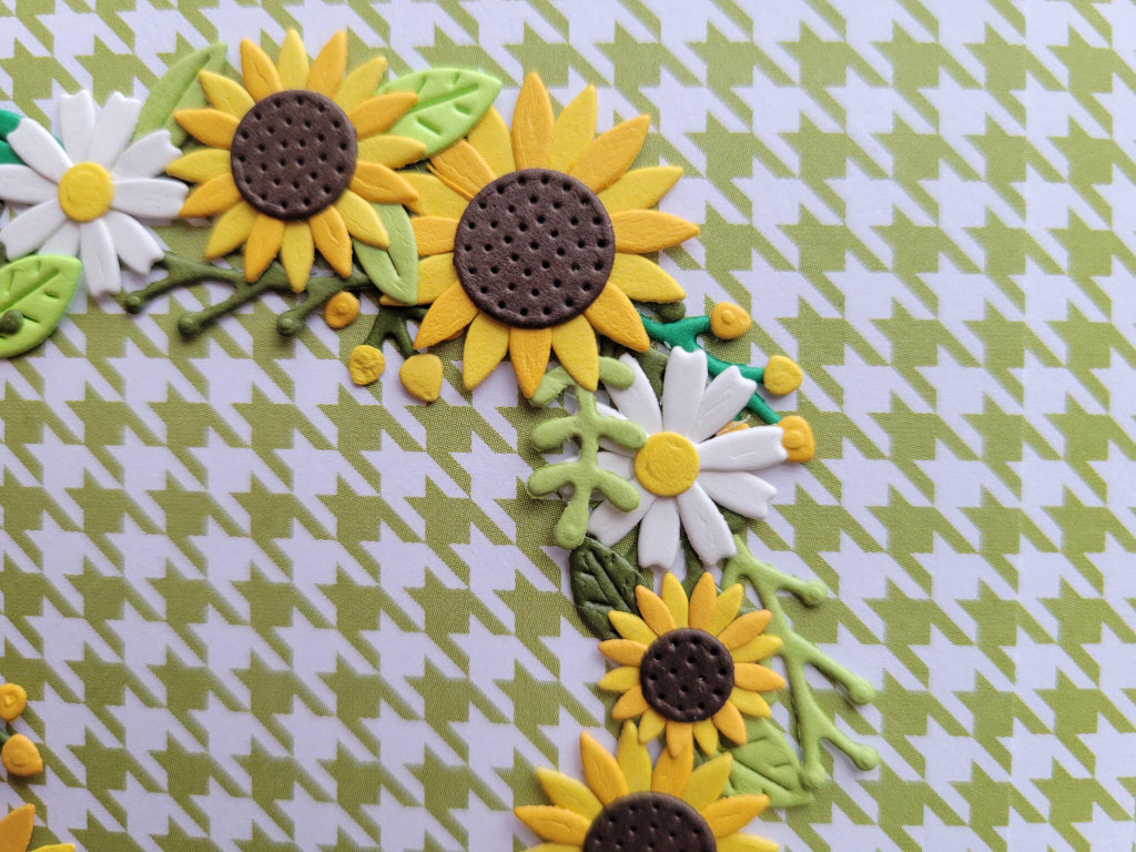 Friendship Sunflower Wreath Card