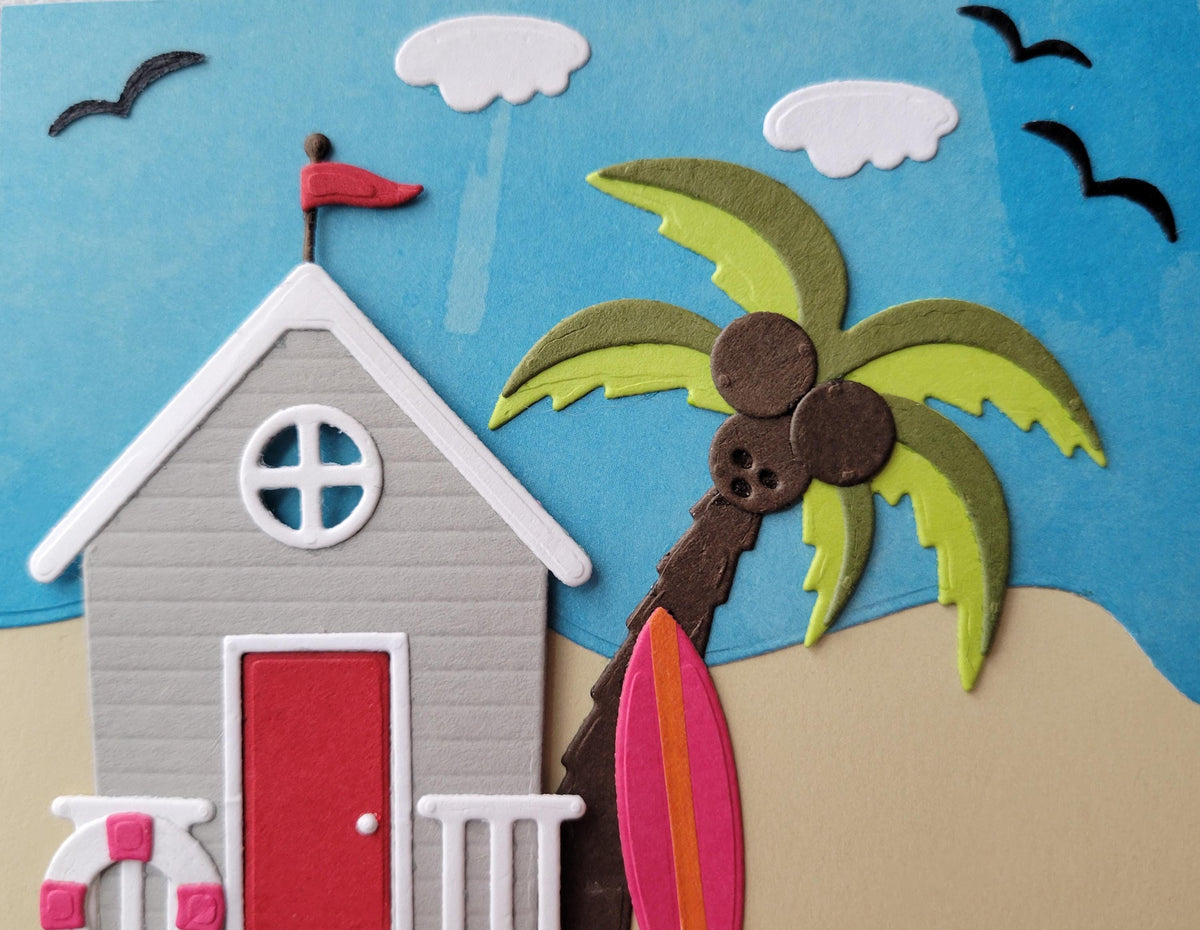 Beach Theme Encouragement Card