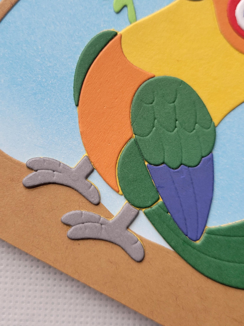 Parrot Birthday Card