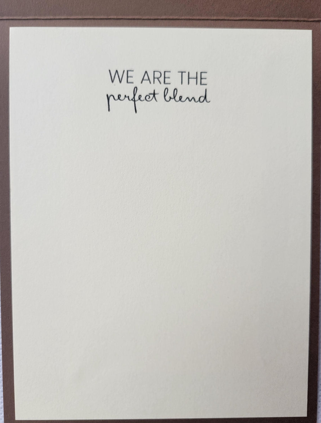 Romantic Coffee Cafe Card