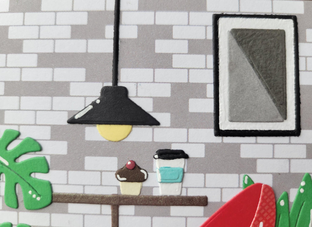 Romantic Coffee Cafe Card