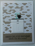 Belated Birthday Handmade Card