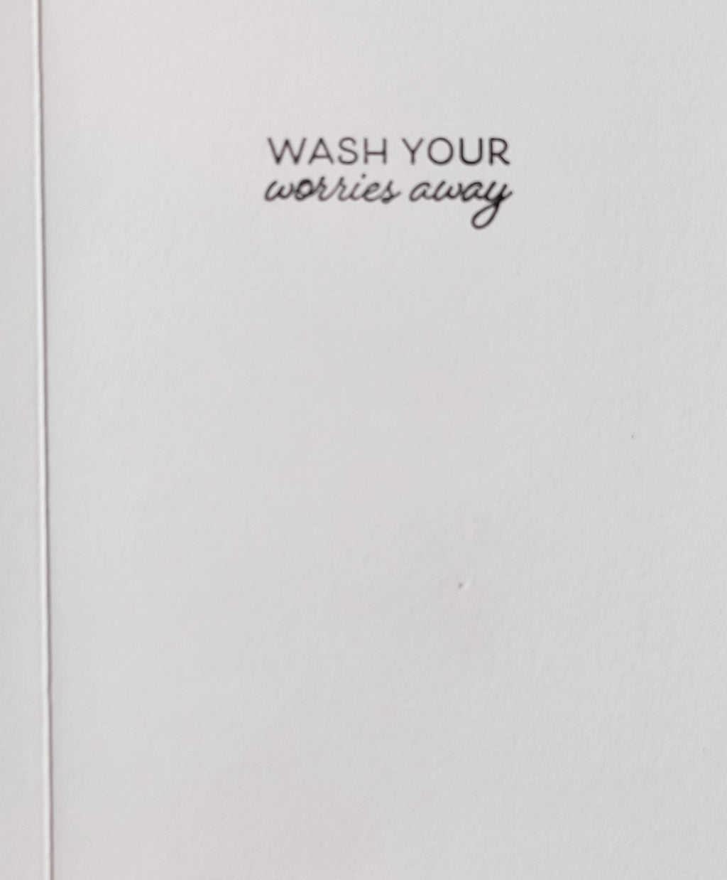 Spa Theme Greeting Card