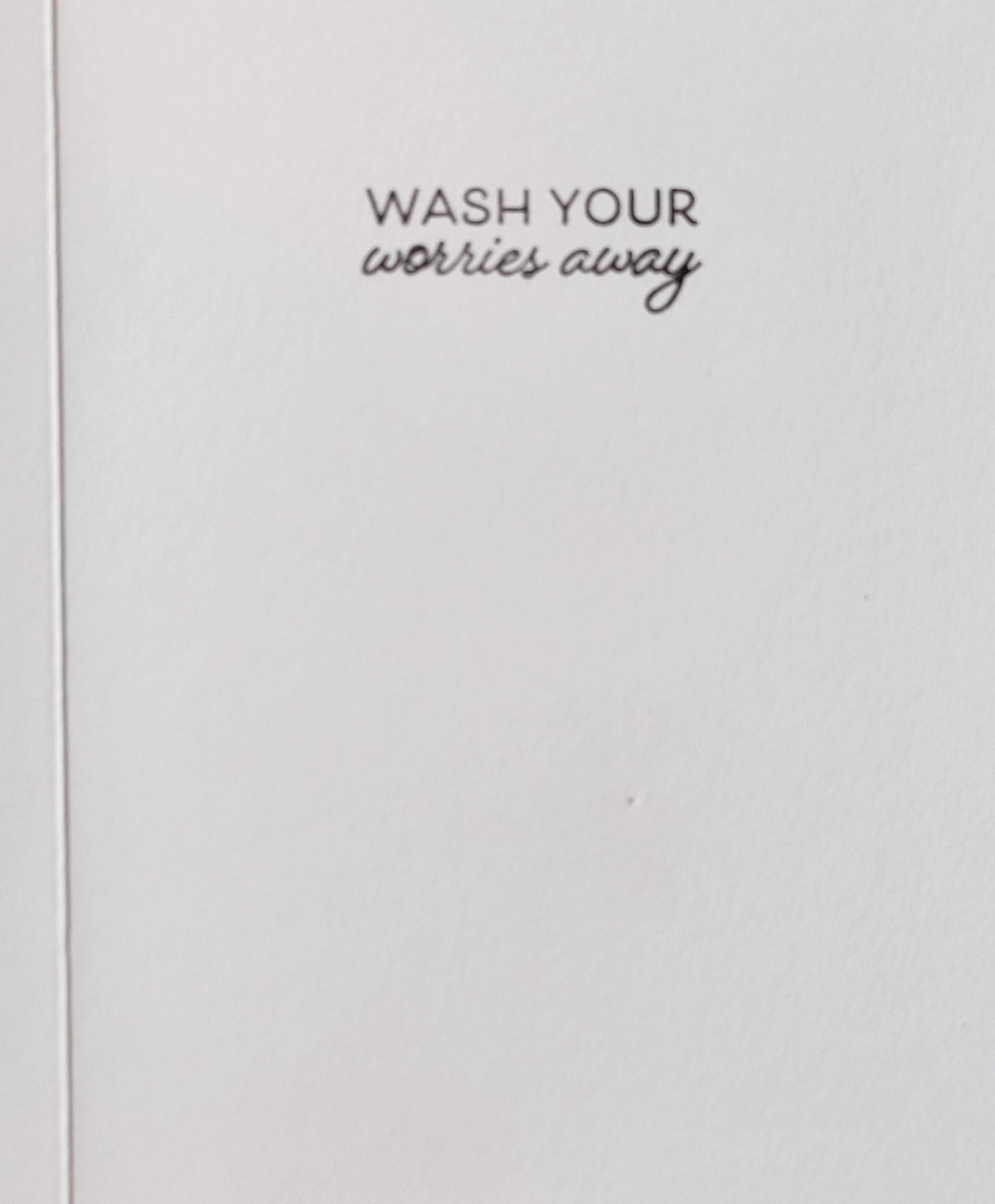 Spa Theme Greeting Card