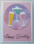 Cocktail Birthday Card
