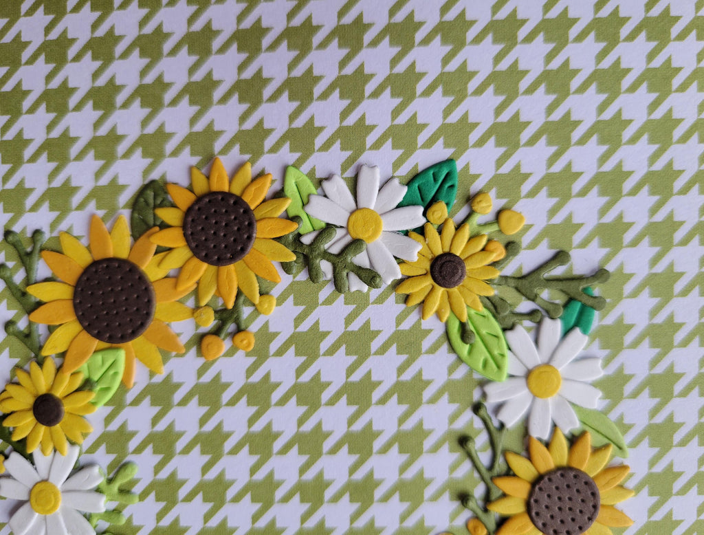 Friendship Sunflower Wreath Card