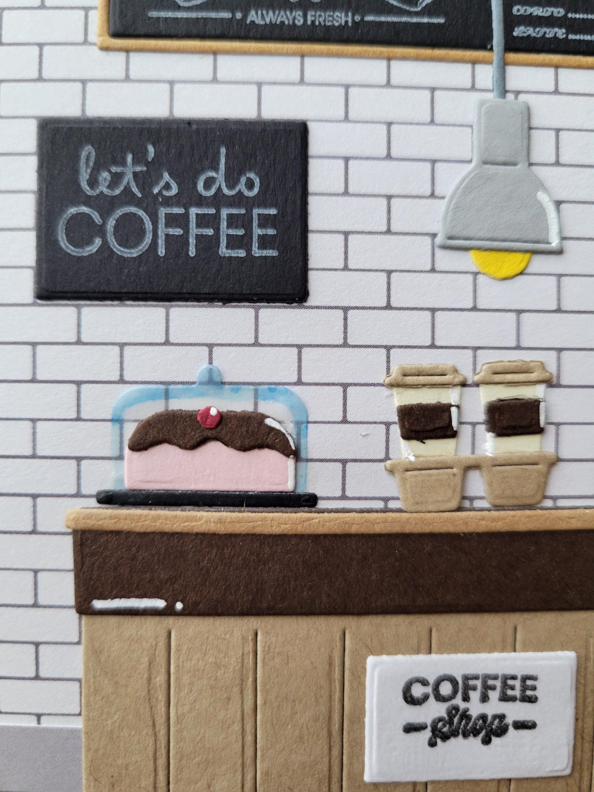 Friendship Coffee Shop Card
