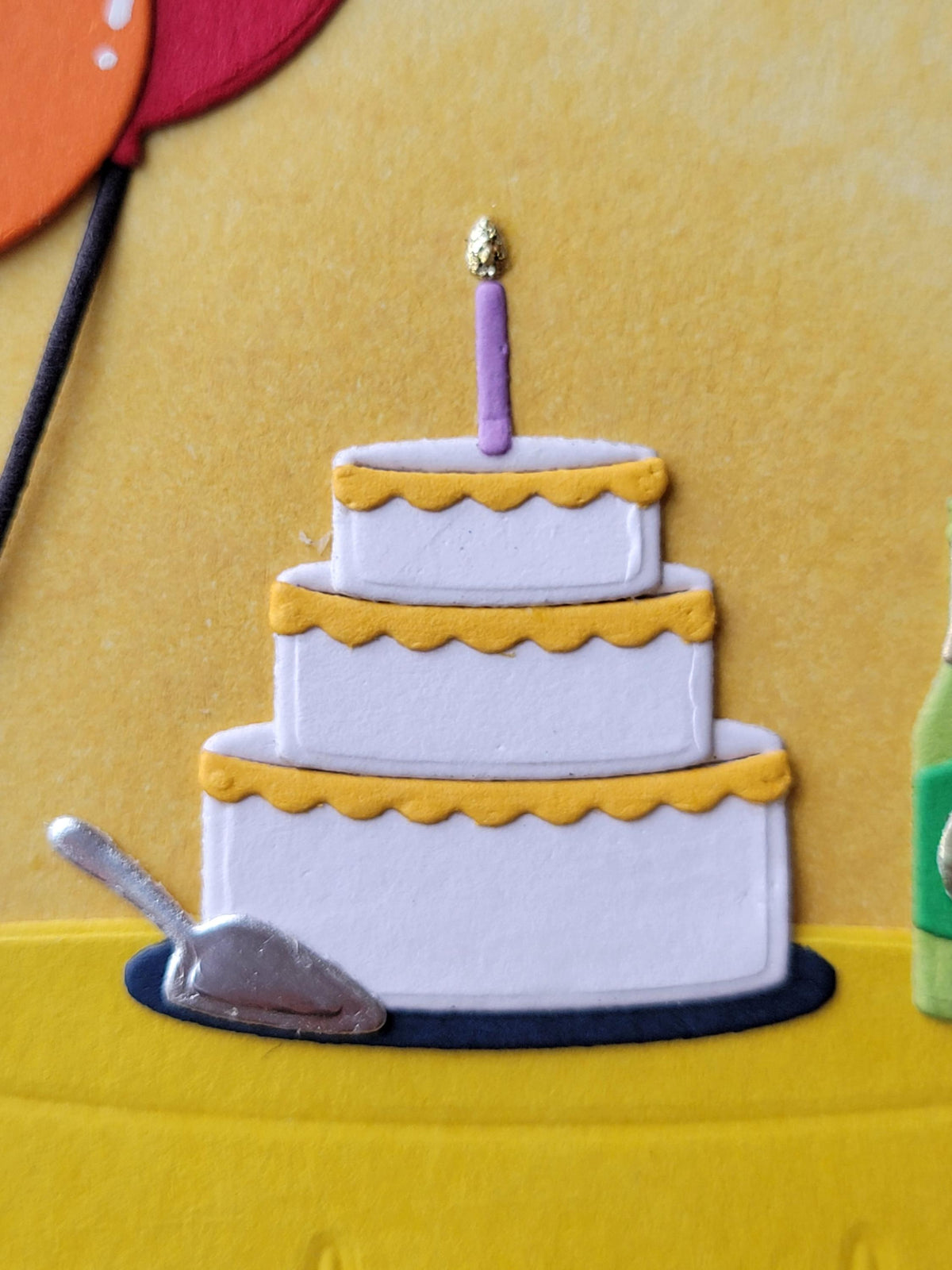 Festive Birthday Party Card