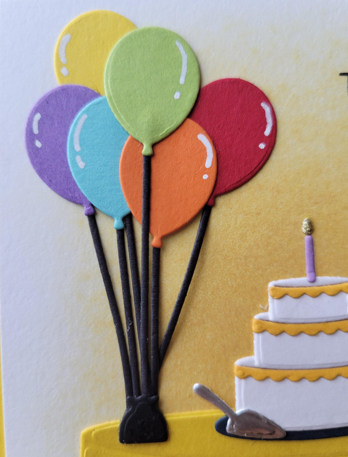 Festive Birthday Party Card