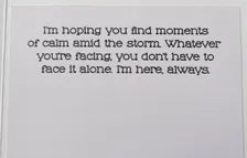 Encouragement/Support Card