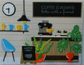 Friendship Coffee Shop Card