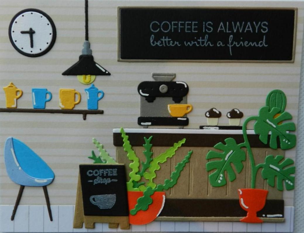 Friendship Coffee Shop Card