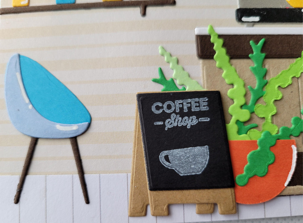 Friendship Coffee Shop Card