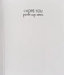 Get Well Coffee Theme Card