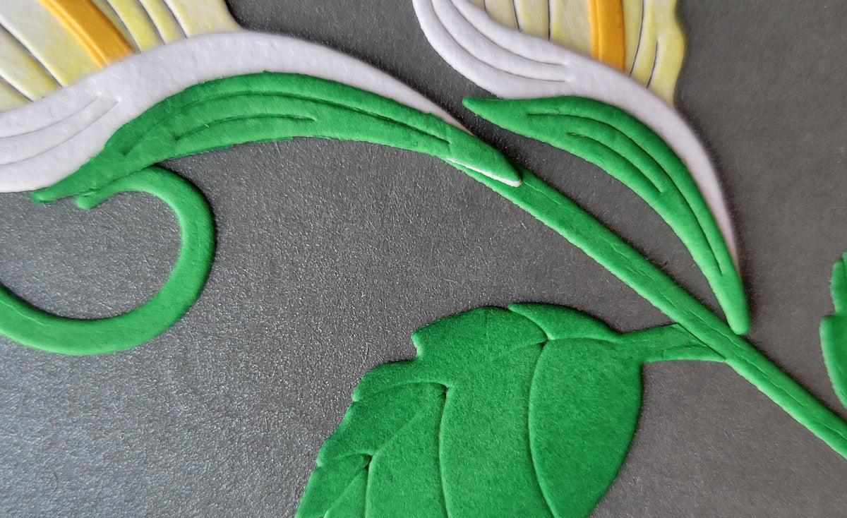 Peace Lily Sympathy Card