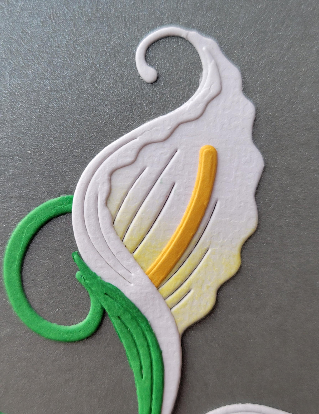 Peace Lily Sympathy Card