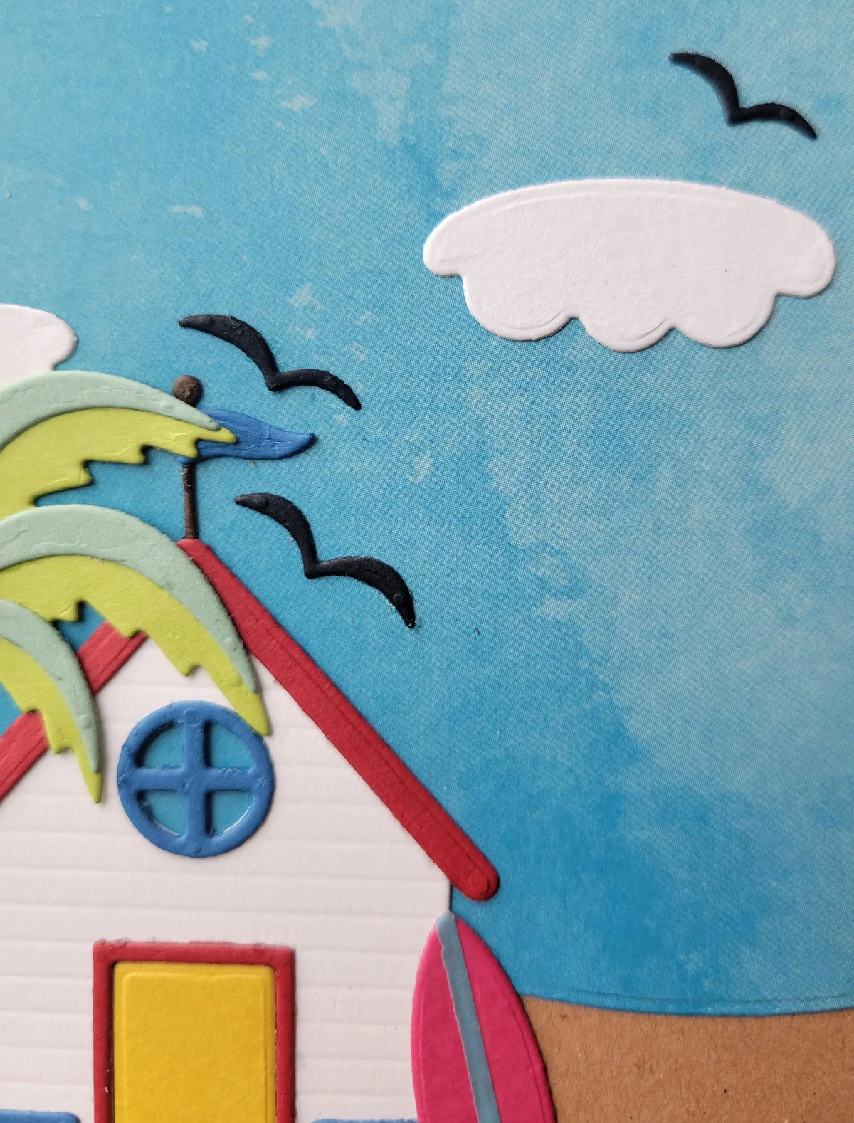 Beach Bungalow Card
