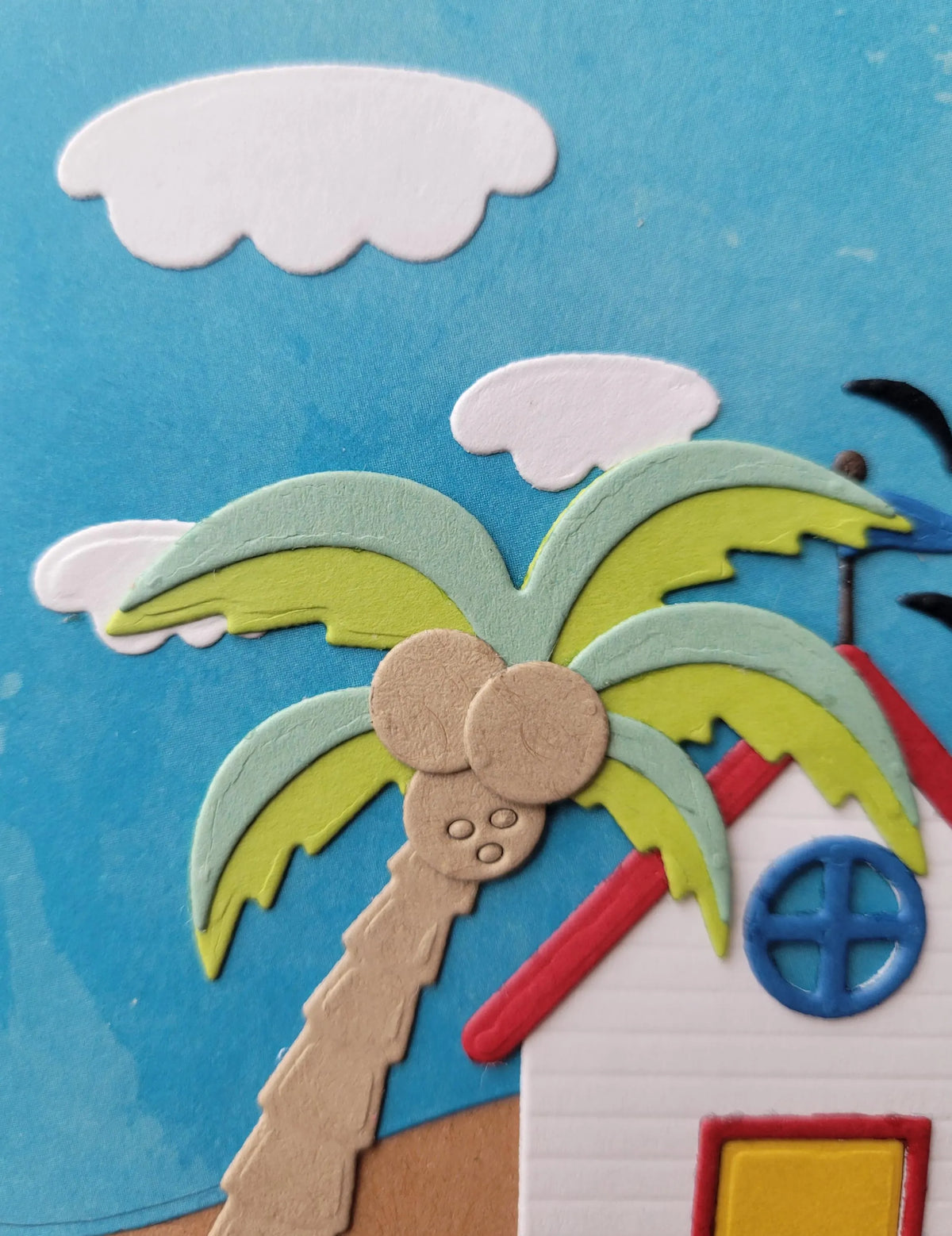 Beach Bungalow Card