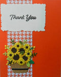 Thank You Sunflower Card