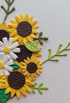 Thank You Sunflower Card