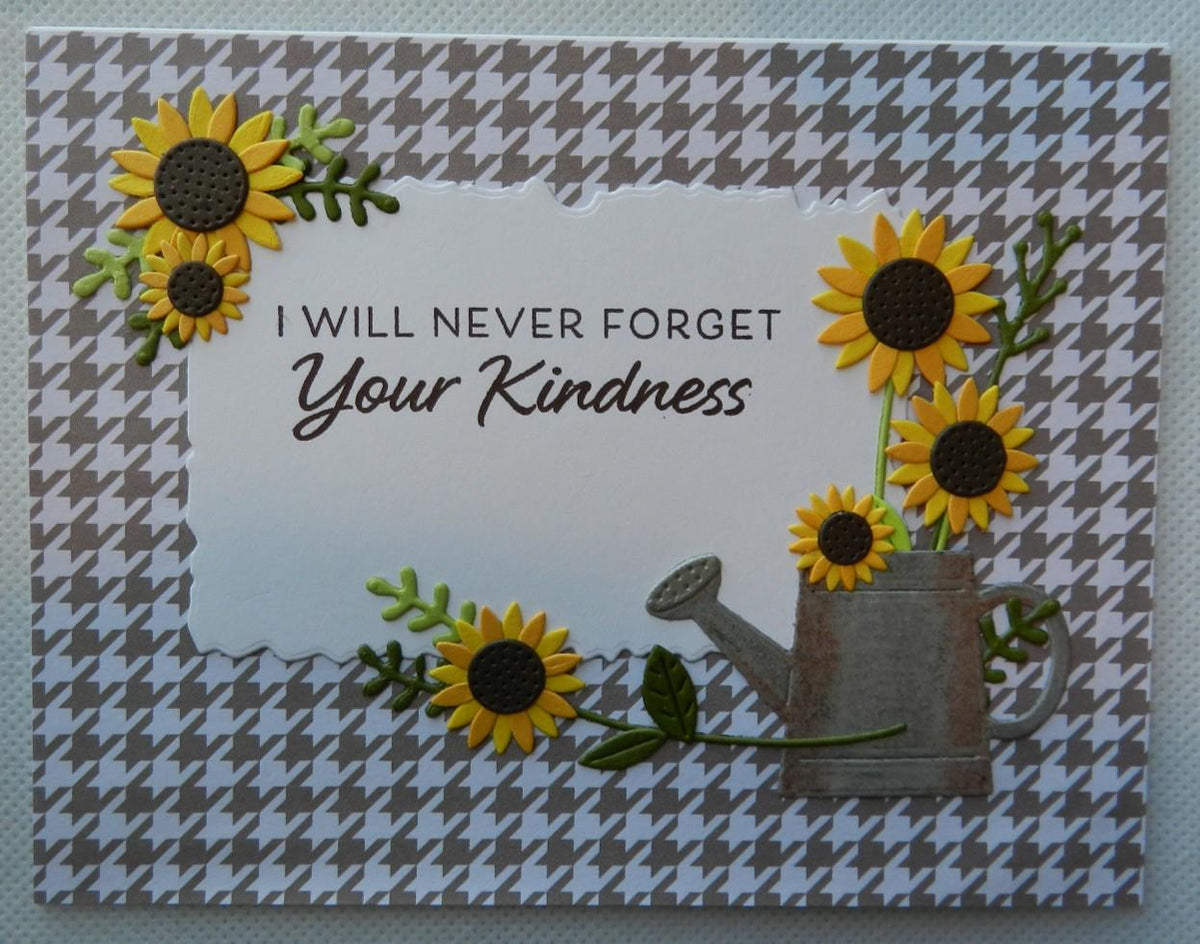 Sunflower Thank You Card