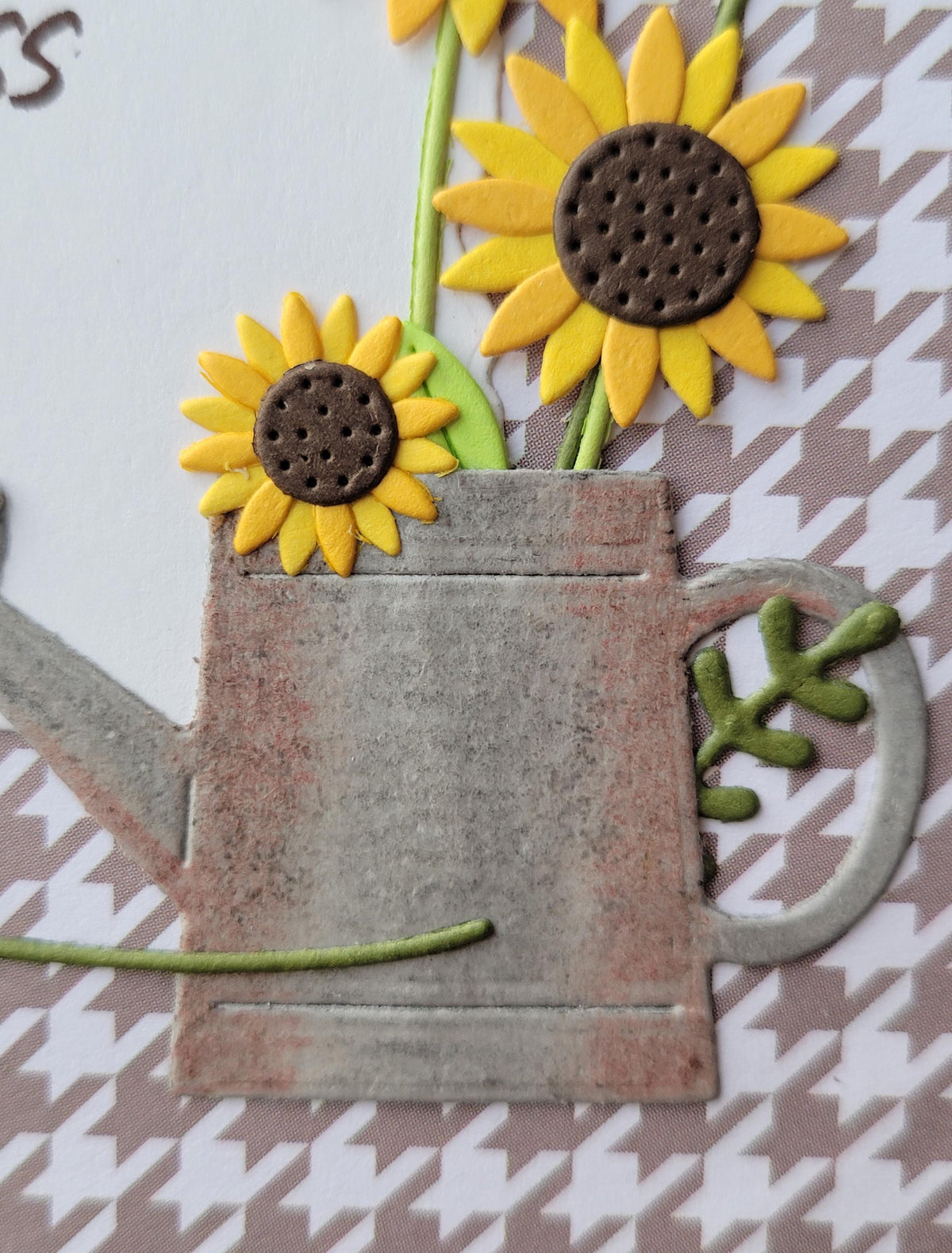 Sunflower Thank You Card