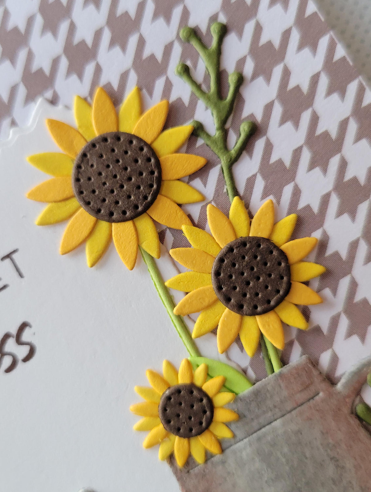 Sunflower Thank You Card