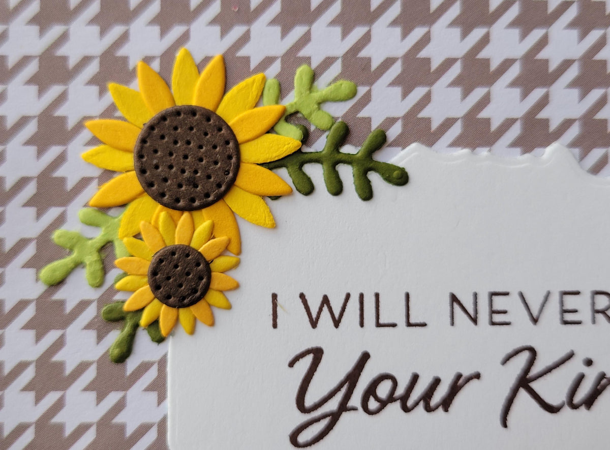 Sunflower Thank You Card