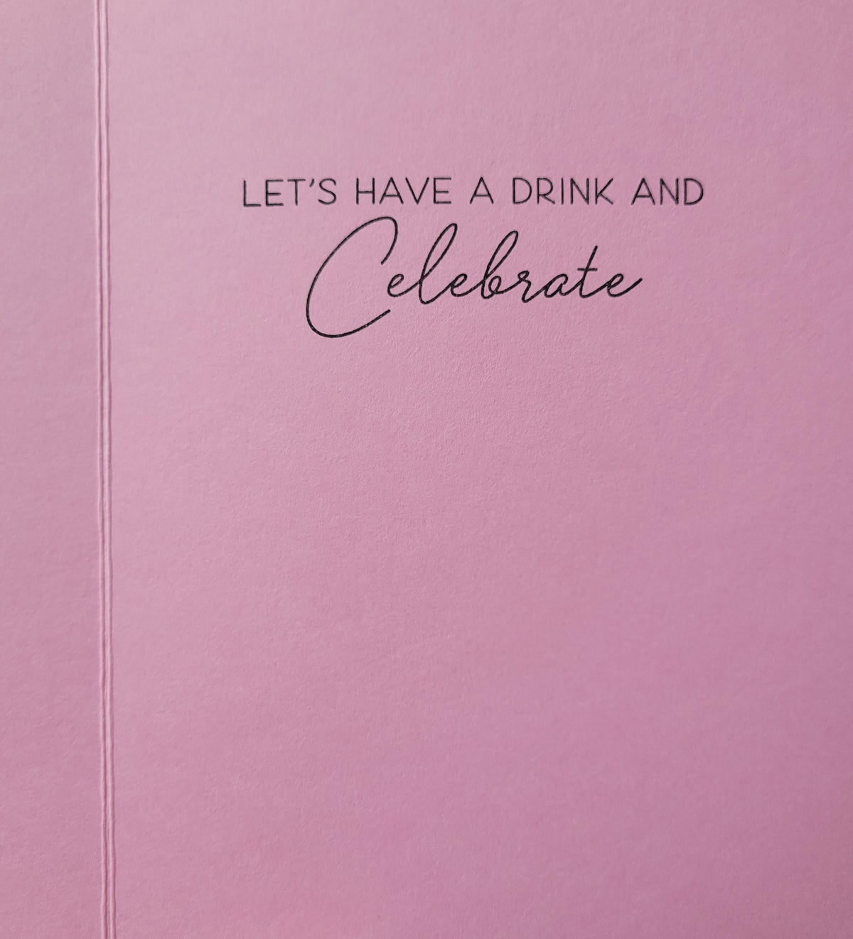 Cocktail Birthday Card