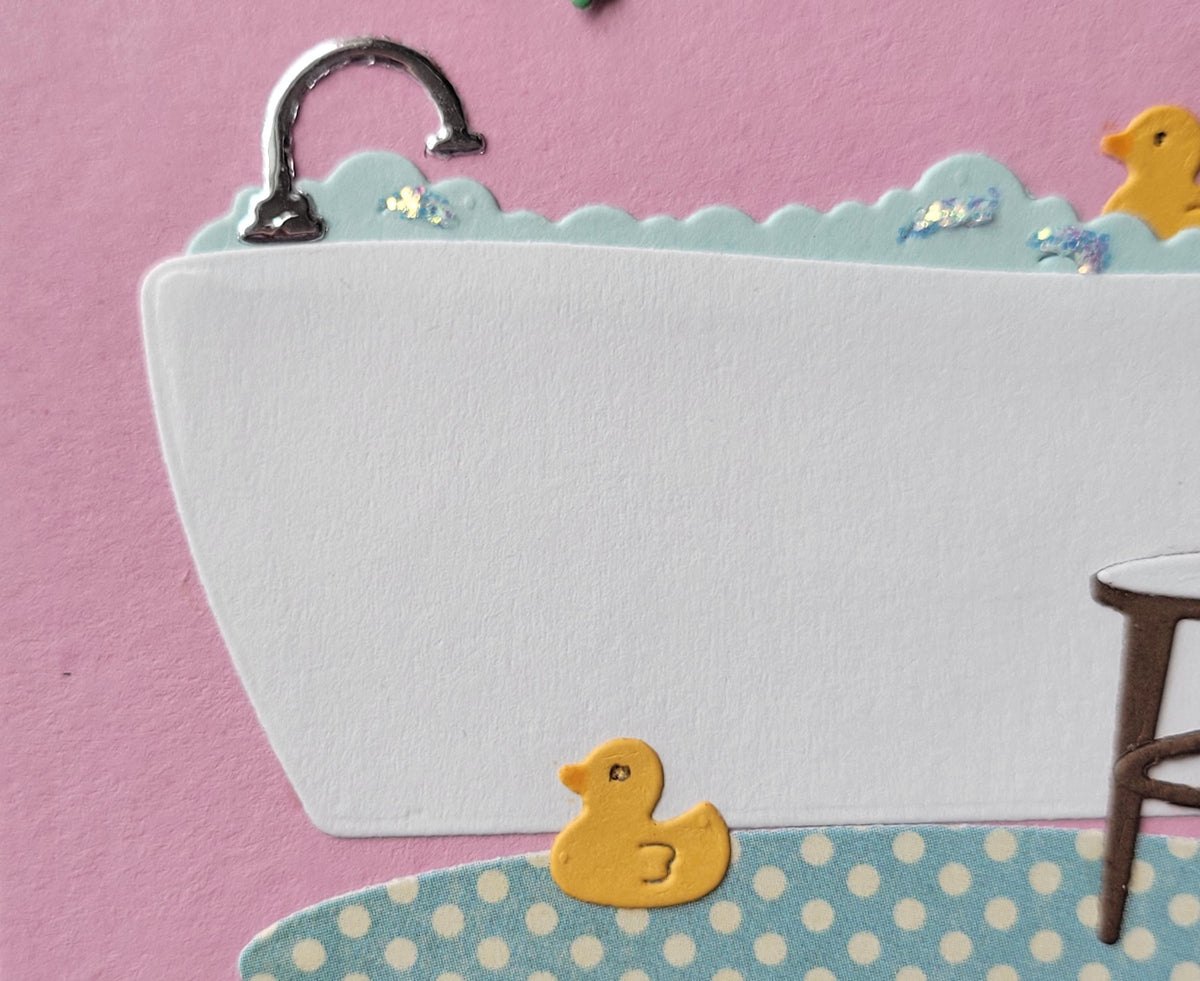 Spa Theme Greeting Card