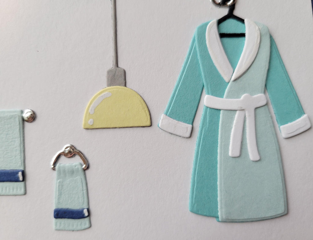 Spa-themed Friendship Card