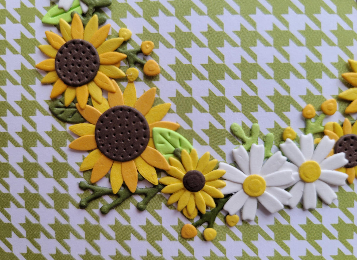 Friendship Sunflower Wreath Card