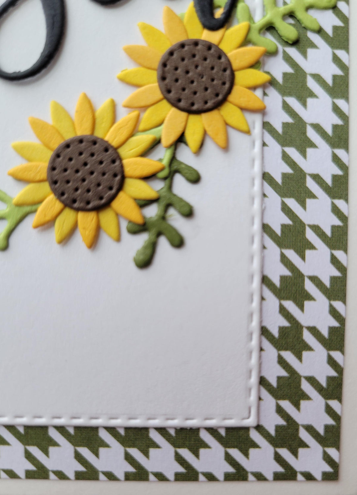 Sunflower Wreath Friendship Card