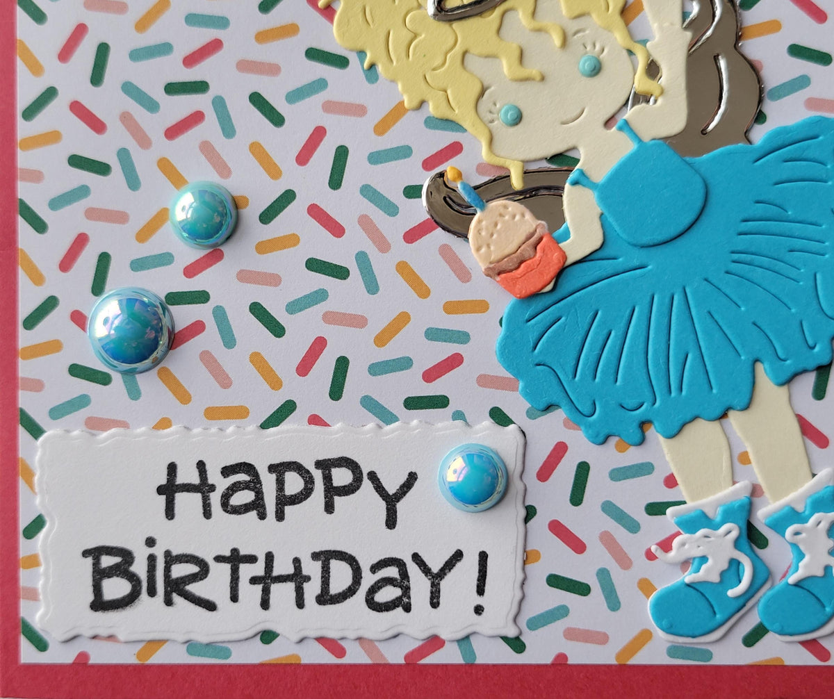 Fairy/Angel Birthday Handmade Card