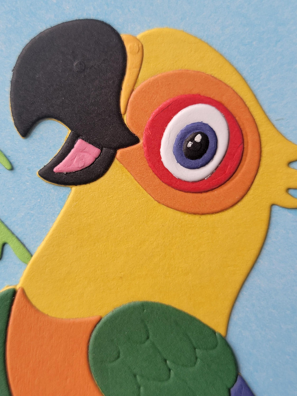 Parrot Birthday Card