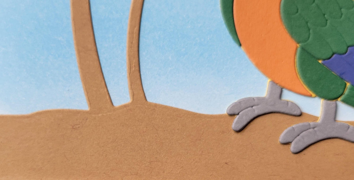 Parrot Birthday Card