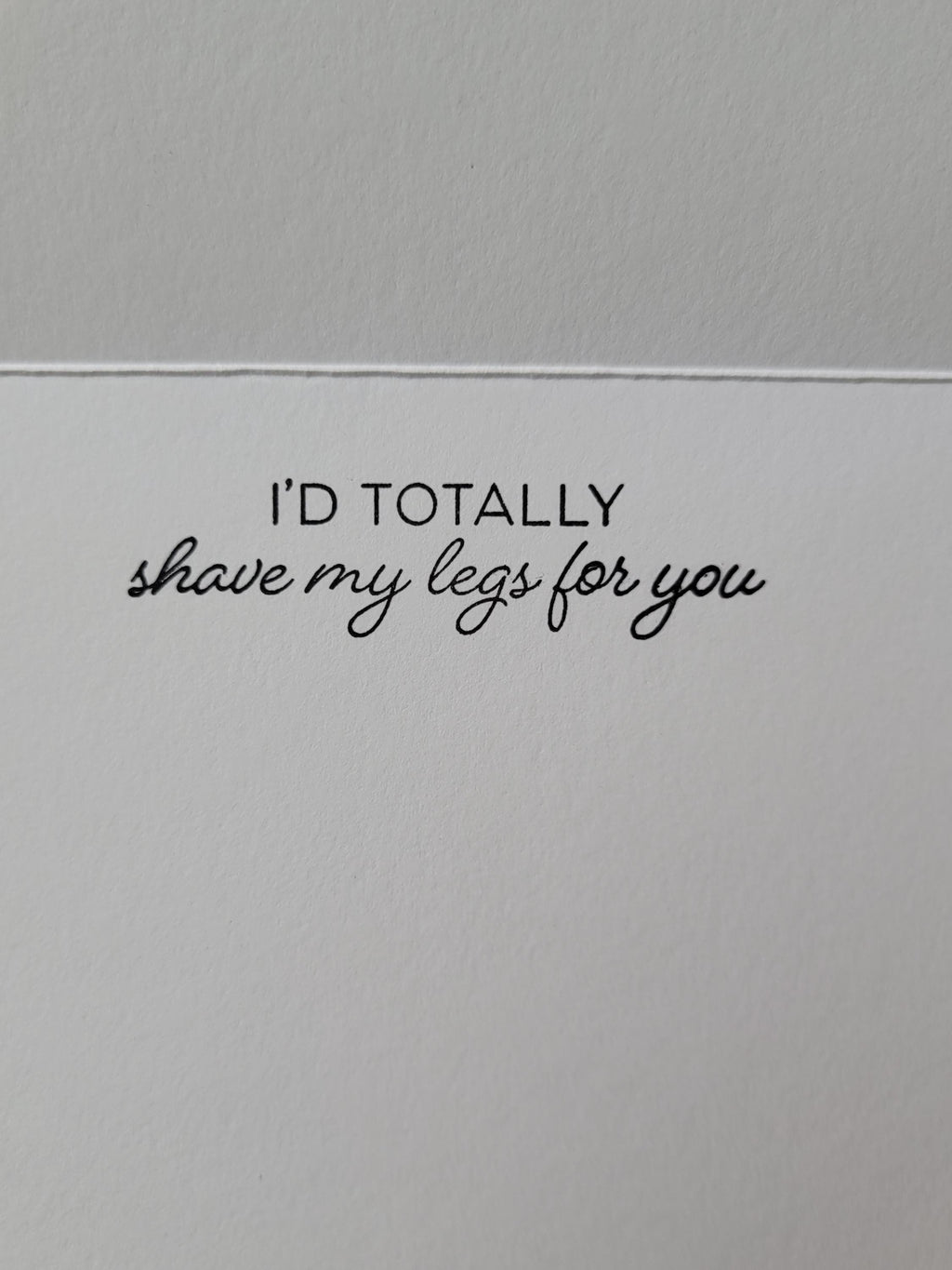 Humorous Handmade Birthday Card