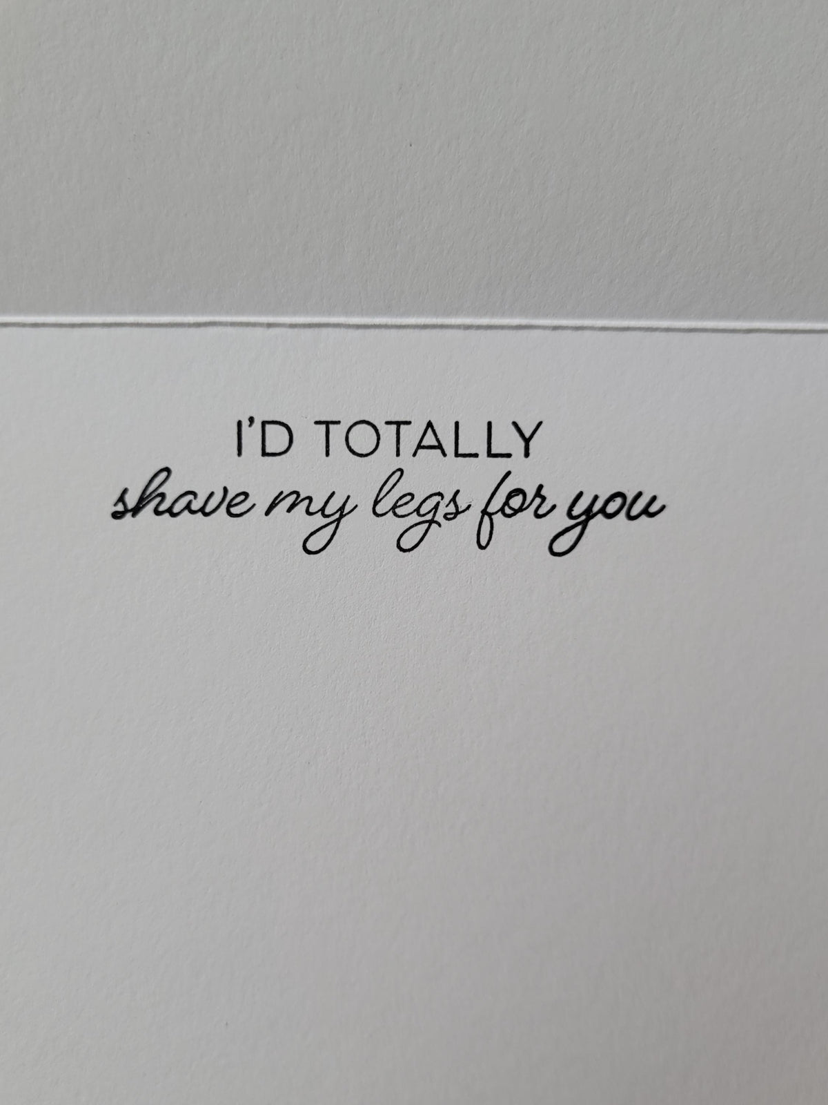 Humorous Handmade Birthday Card