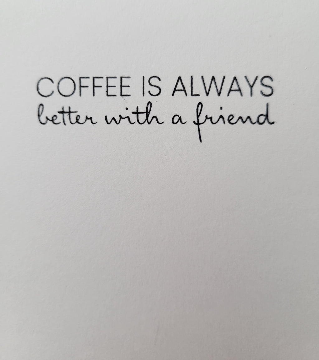Friendship Coffee Shop Card