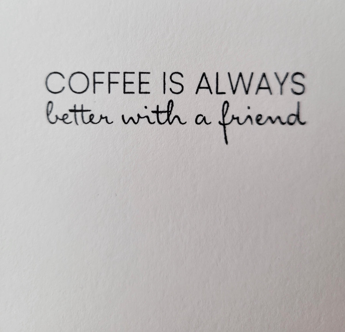 Friendship Greeting Card